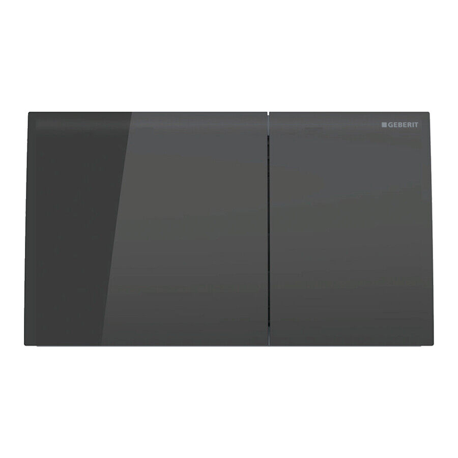 Placca Geberit Sigma 70 Vetro Nero Doppio Tasto | 115.622.SJ.1