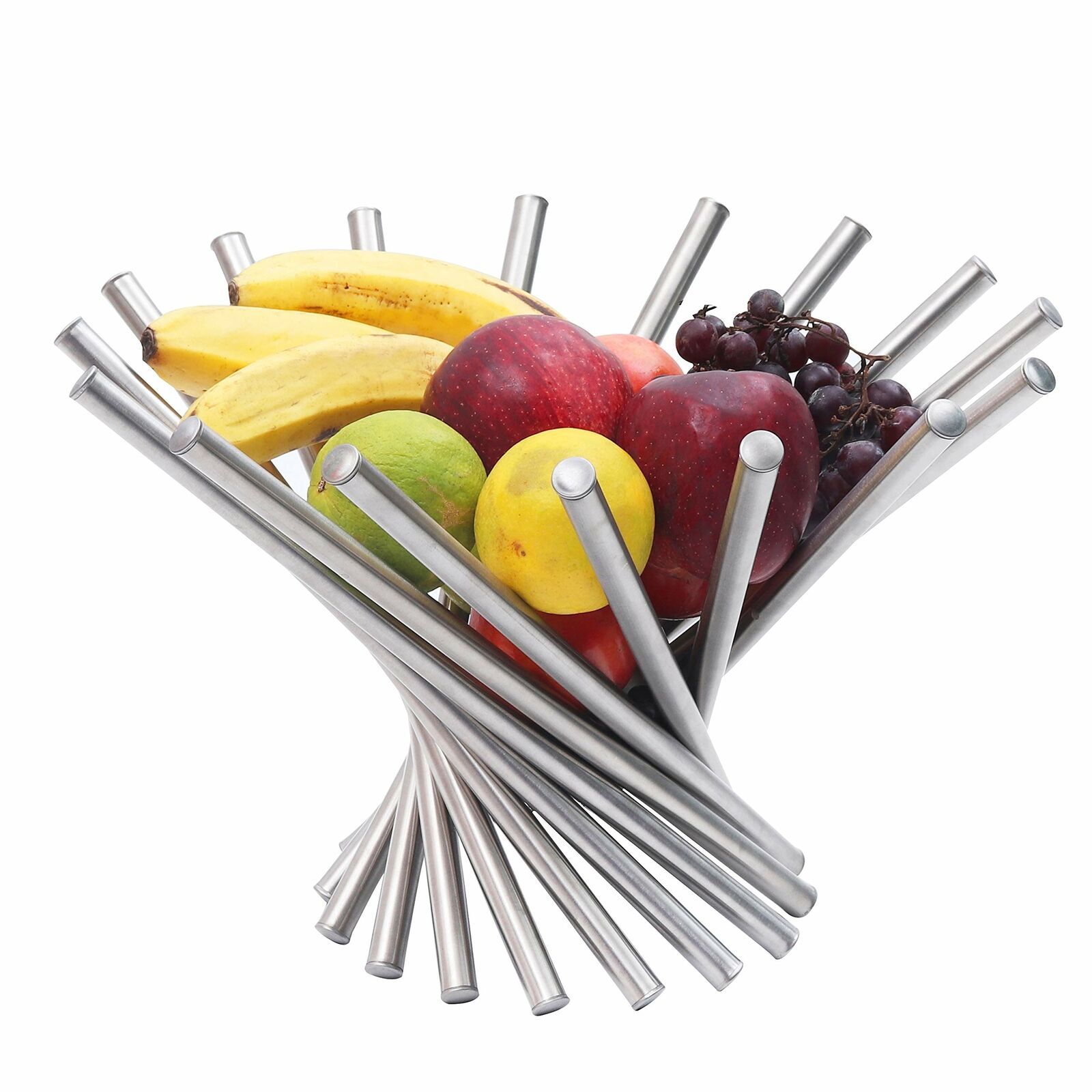 BELLE VOUS Cesto Portafrutta - Portafrutta da Tavolo Pieghevole in (B0f)