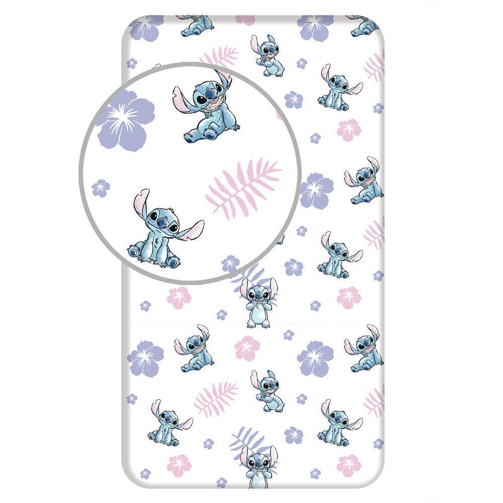 Lilo & Stitch Lenzuola Singole Adatte Per Bambini Disney Letto Bianco 100%