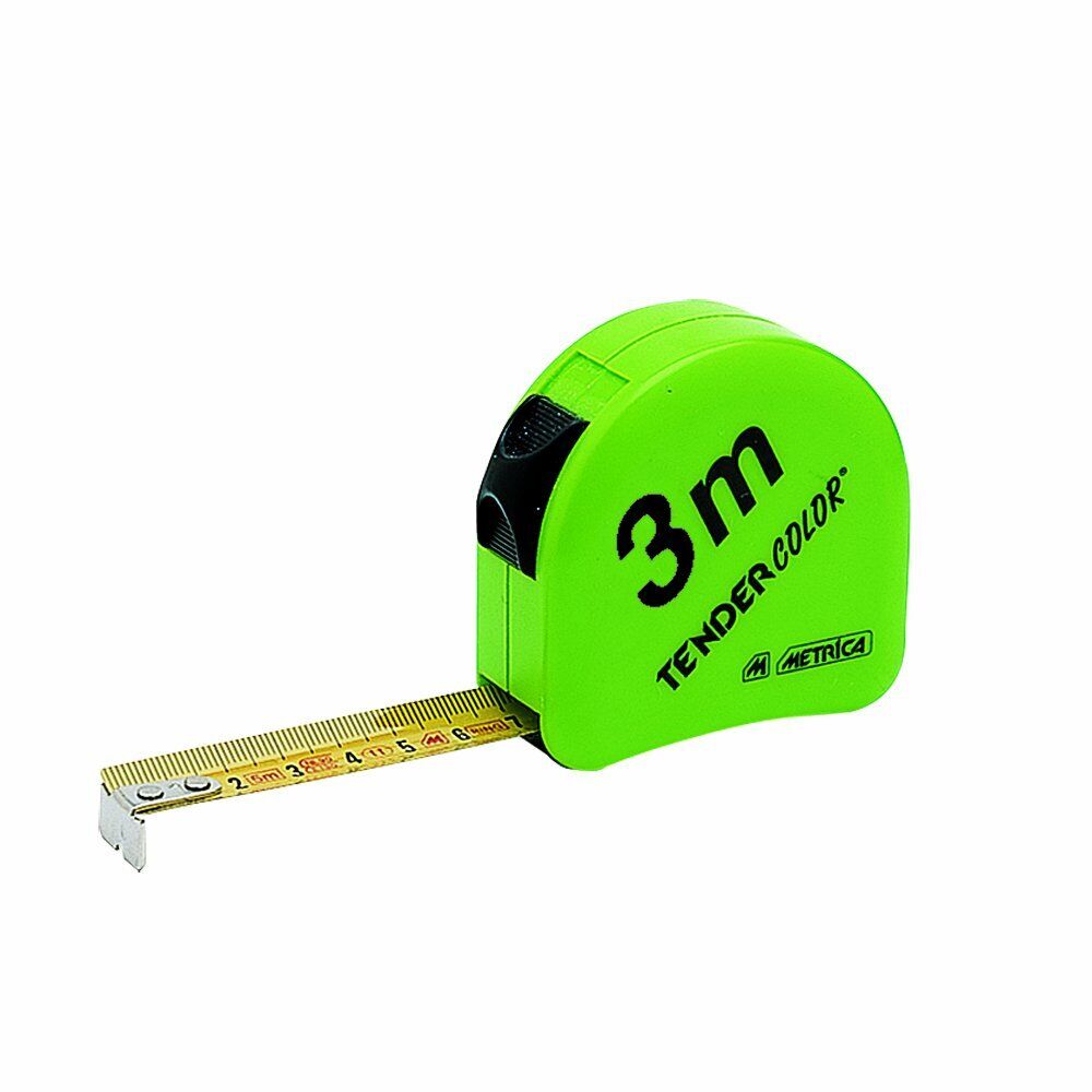 Metrica, 38915, Coul. Tape Measure 5m verde