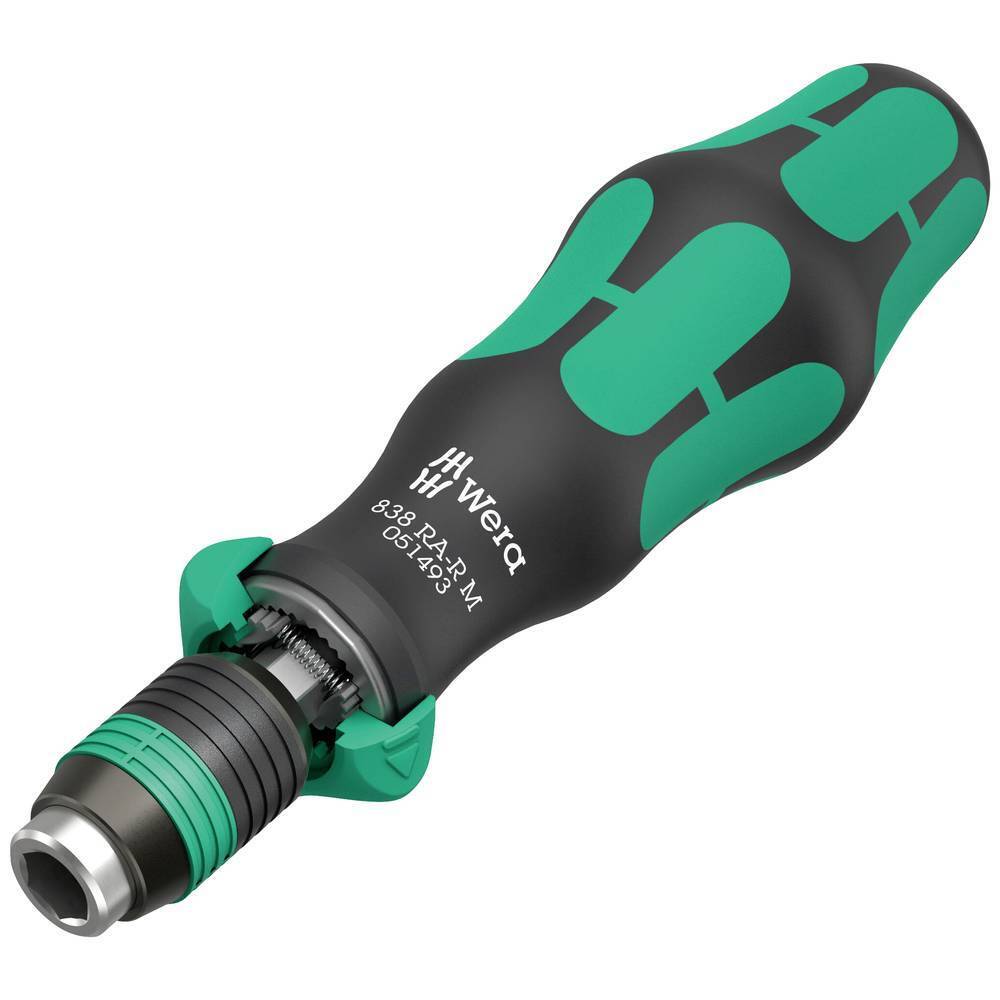 Wera 838 RA-R M Officina e meccanica Cacciavite porta inserti 1/4 (6.3 mm)