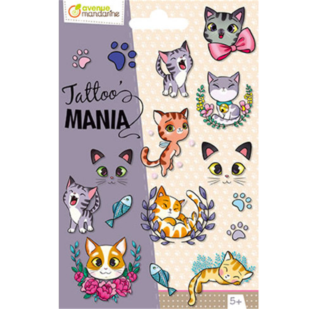 Tatoo Mania Gatti | Avenue Mandarine