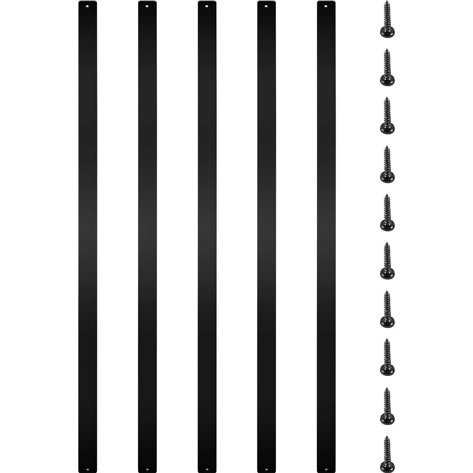 VEVOR Colonnine per ponte mandrini per ponte 76 pezzi 75 cm ringhiera scale