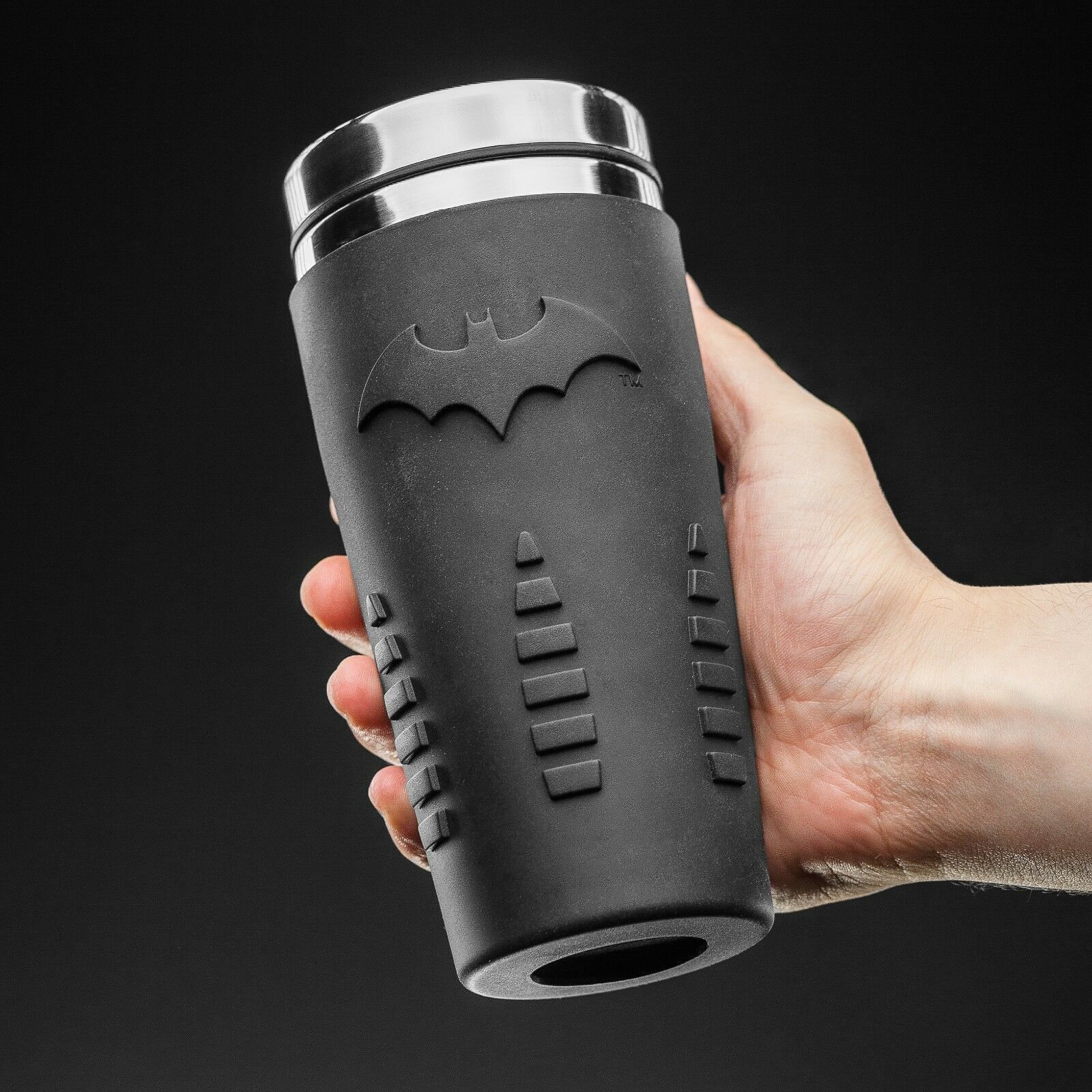Paladone PP4380BM Batman Tazza da Viaggio - Tazza da Viaggio Riutilizzabile -