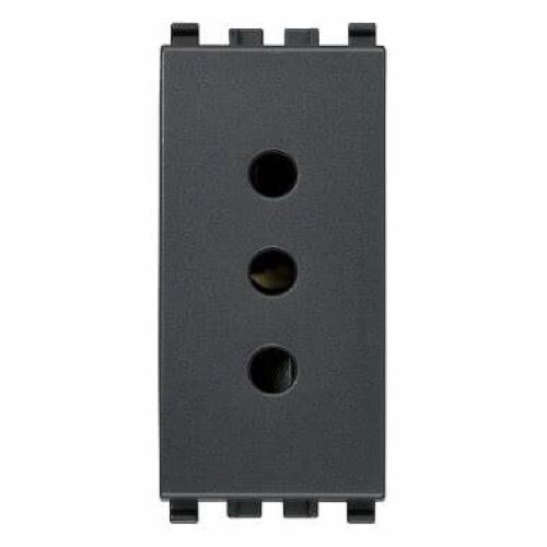 Presa SICURY 2P+T 10A standard ita Vimar 20201.N