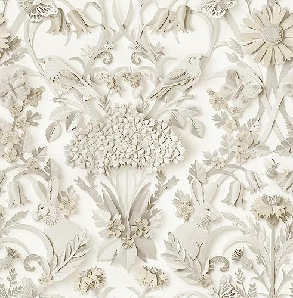 NuWallpaper NUWALL 2022 (SW) Eloise Taupe - NUOVO