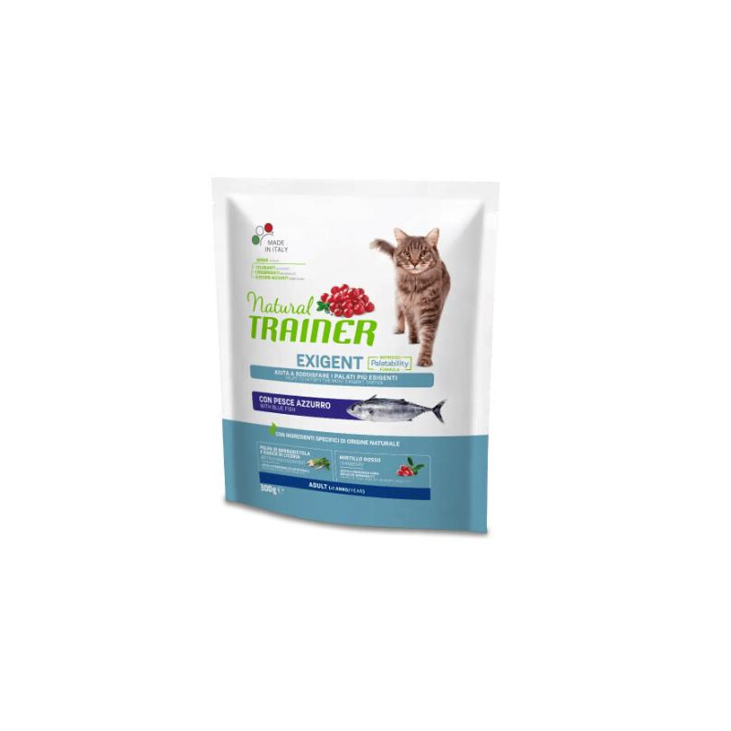 NATURAL TRAINER CAT - Exigent adult con pesce azzurro - 300 gr
