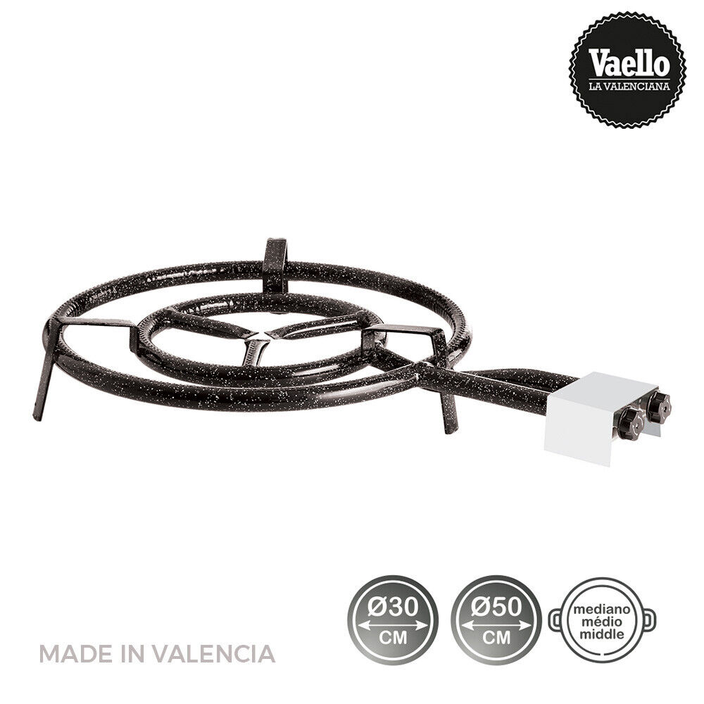 E3/74184 Bruciatore Gas Butano/Propano Ø50CM 2 Fuegos. Vaello