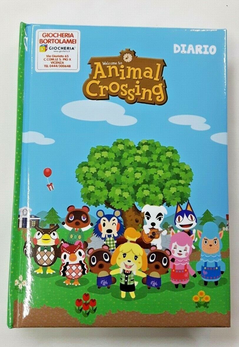 Diario agenda Welcome to Animal Crossing non datato cm 19 x cm 14 by Panini