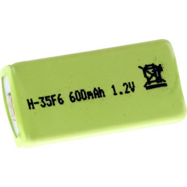 Mexcel hf600-3/5f batteria ricaricabile speciale prismatica nimh 1.2 v 550 mah