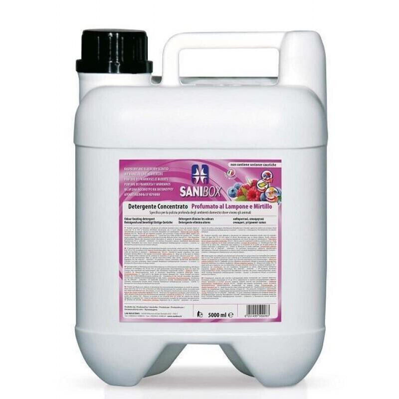 NP INDUSTRIES - Sanibox profumazione LAMPONE E MIRTILLI lt 5