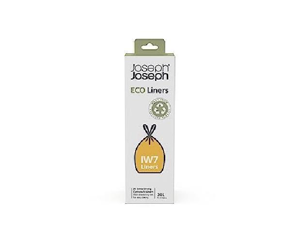 Joseph Joseph IW7 - Sacchetti immondizia ecologici in plastica riciclata, sacche