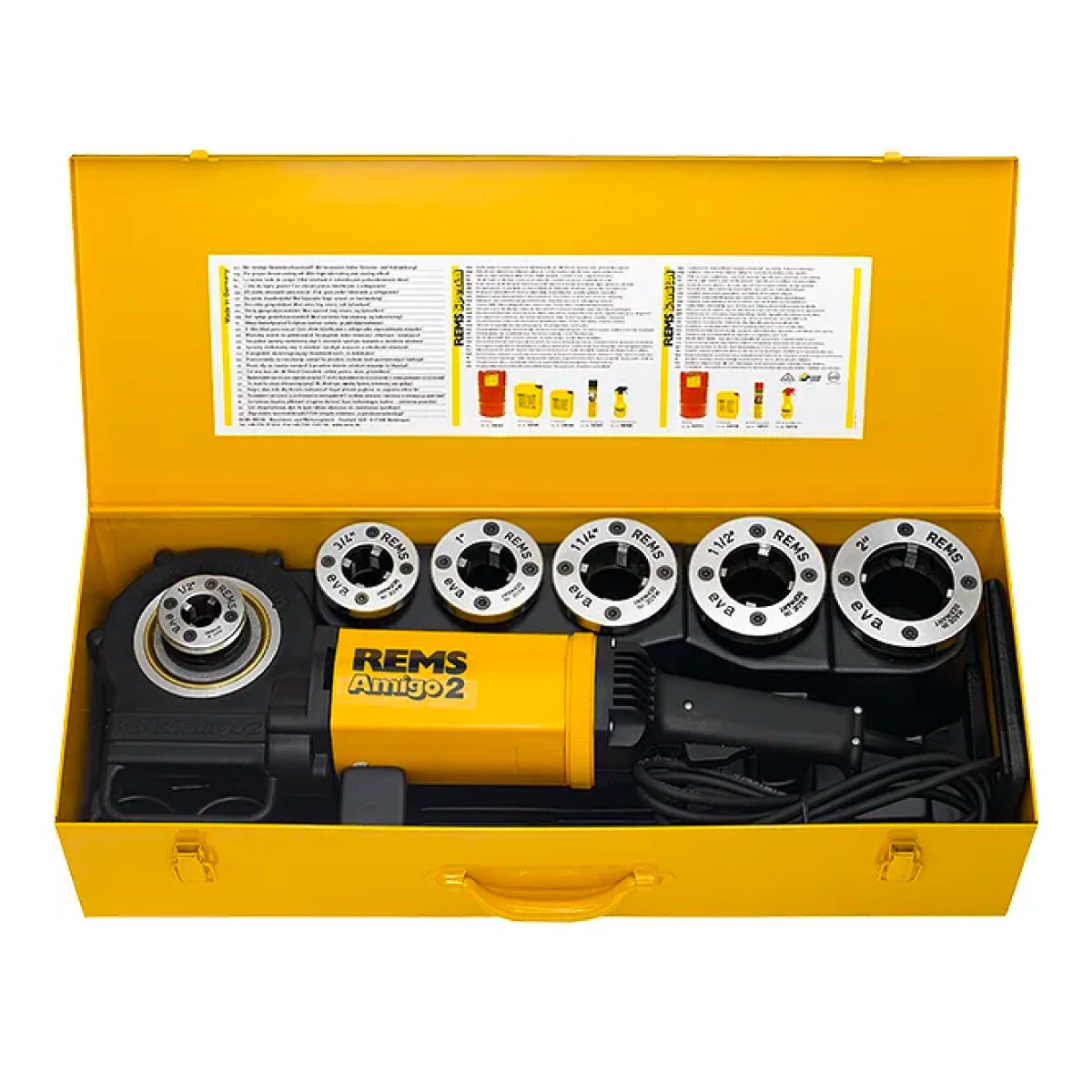 FILIERA ELETTRICA AMIGO 2 REMS 1/2" A 2" 540020 BUSSOLA A CAMBIO RAPIDO