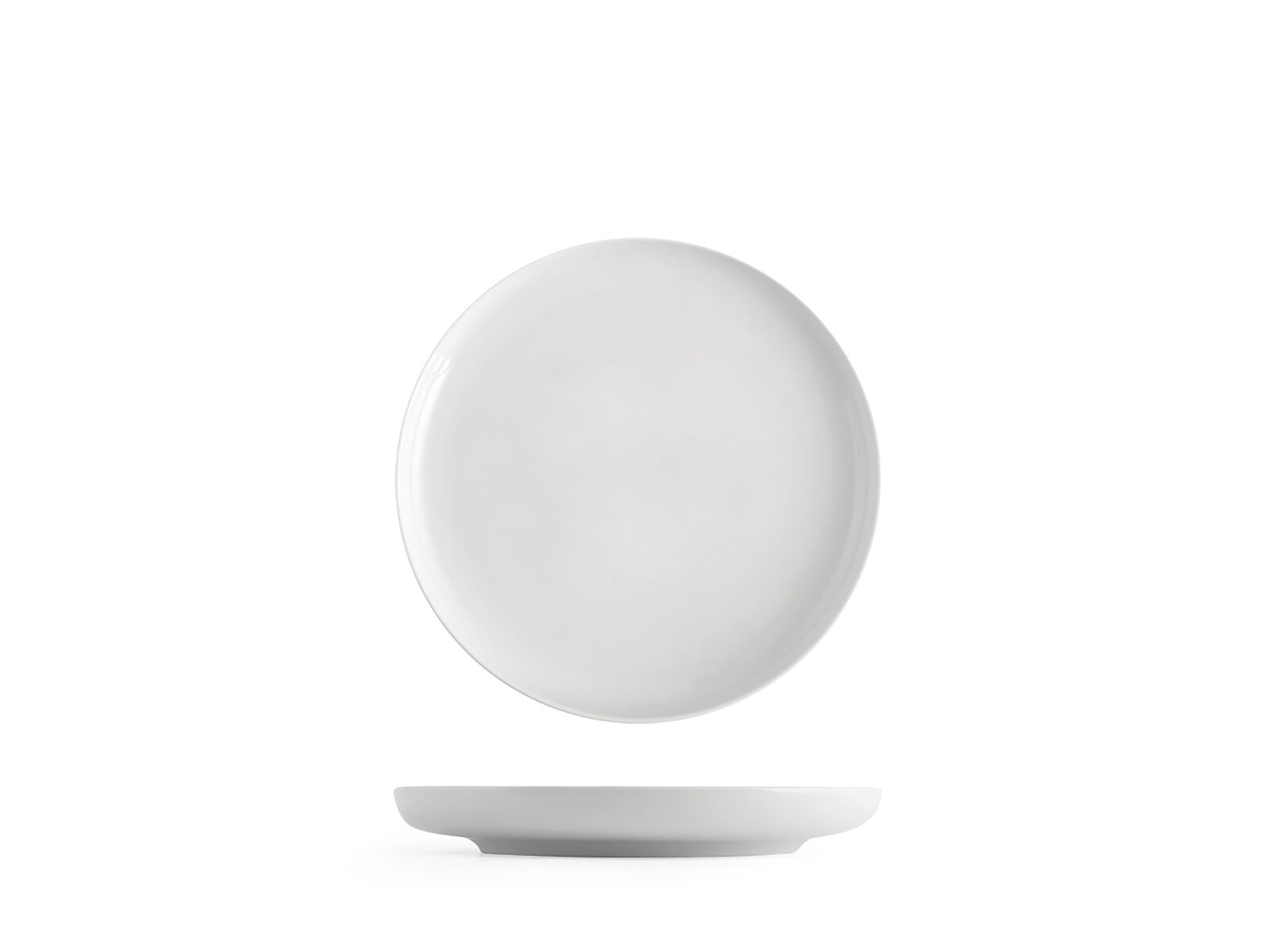 H&H Set 6 Piatti Frutta Pearl Bianco In Porcellana Cm19