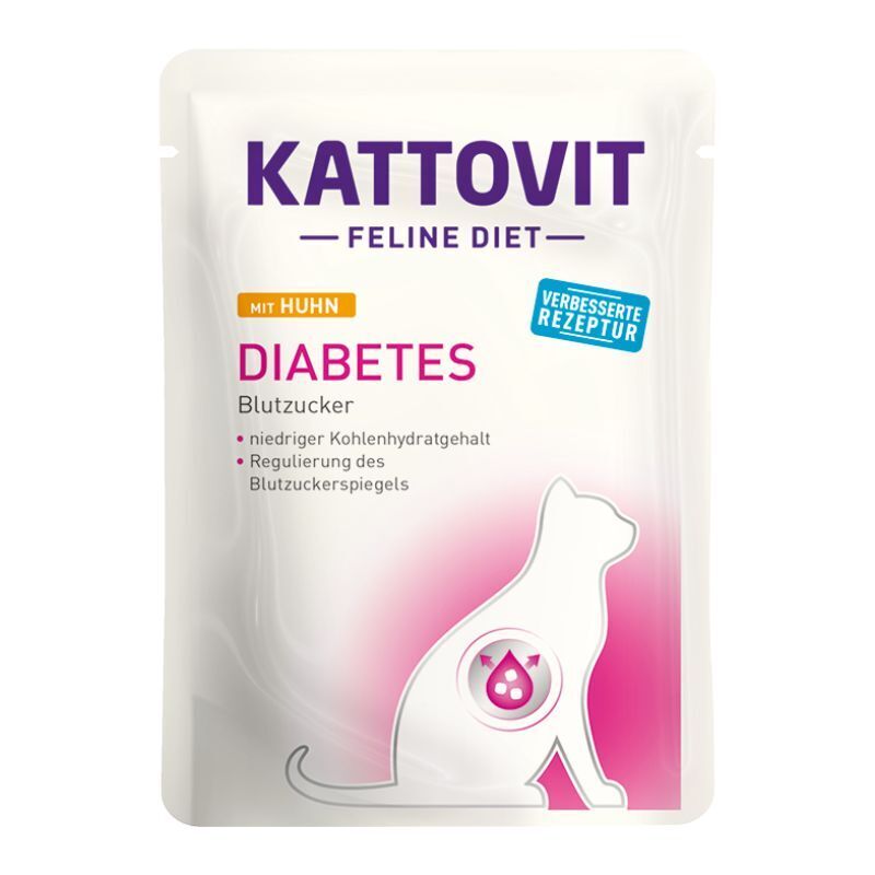 Kattovit diabete pollo busta 85g
