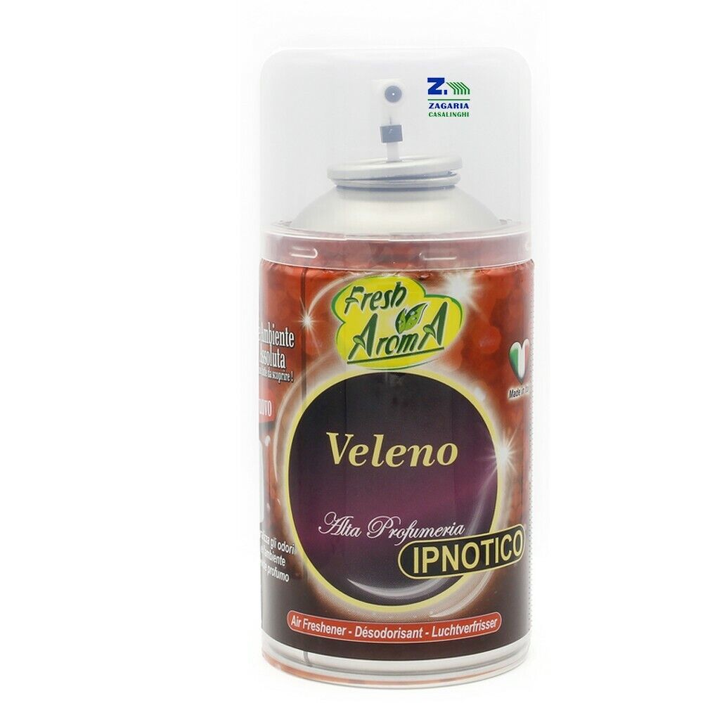RICARICA DIFFUSORE PER AMBIENTE AUTOMATICO SPRAY VELENO 250 ML