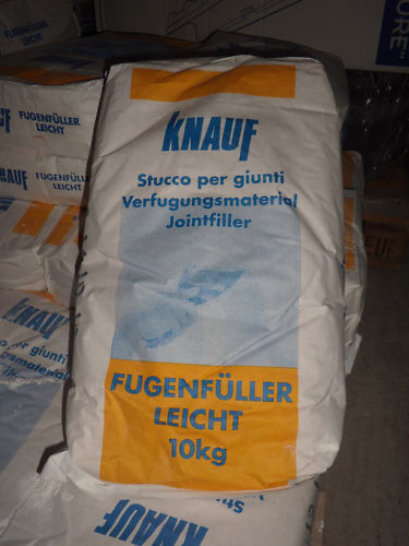 STUCCO PER CARTONGESSO IN POLVERE KNAUF KG.5