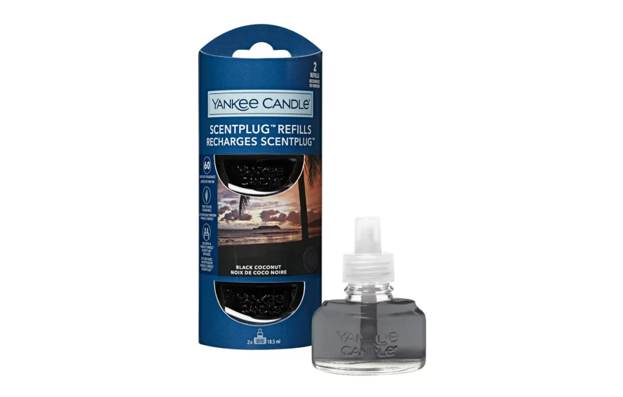 YANKEE CANDLE Scent Plug Refill Black Coconut
