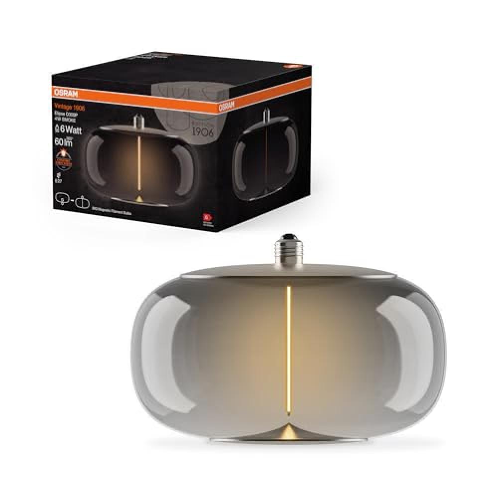 (TG. Grande Elipse) OSRAM Lamps Vintage 1906 Big Oval, Lampada Decorativa a LED