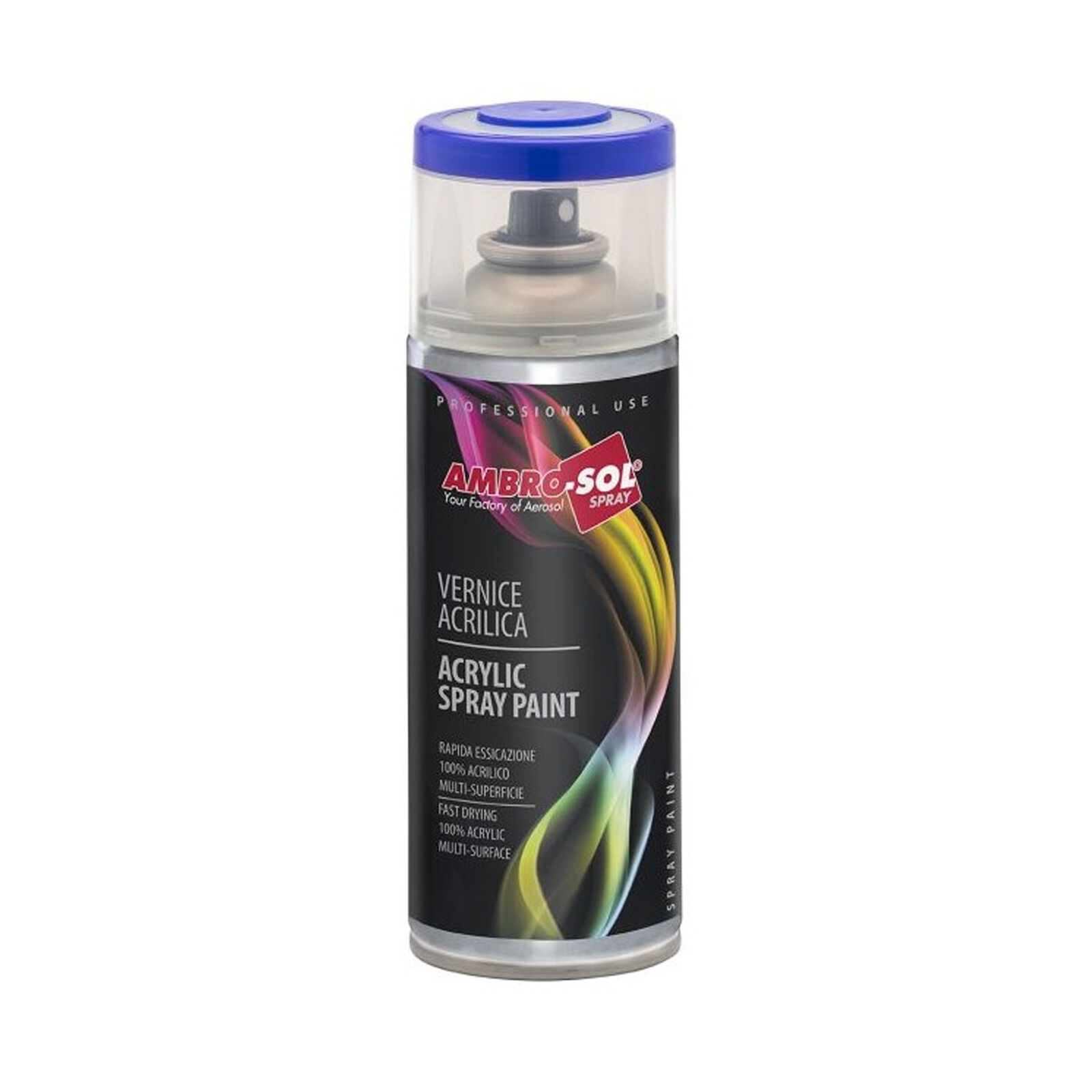 Bomboletta Di Vernice Spray Acrilica 400Ml Blu Capri RAL 5019