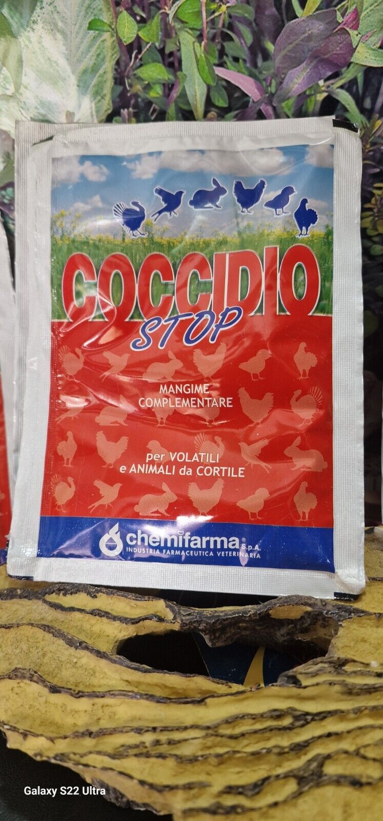 COCCIDIO STOP  50GR  ELIMINA  FORME DI COCCIDIOSI NEI VOLATILI,CONIGLI E ALTRI