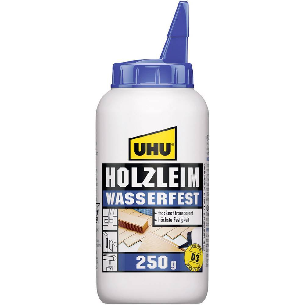 Colla per legno UHU Wasserfest D3 48515 250 g
