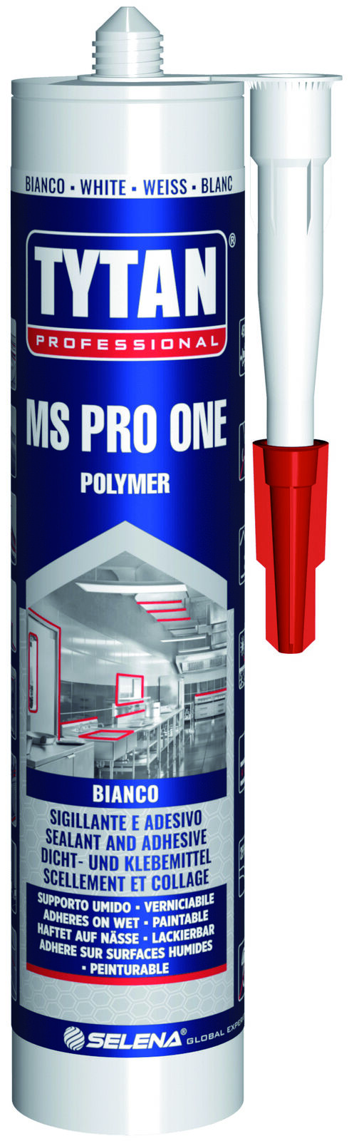 Tytan sigillante e adesivo ms pro one ml. 300 - bianco - Tytan