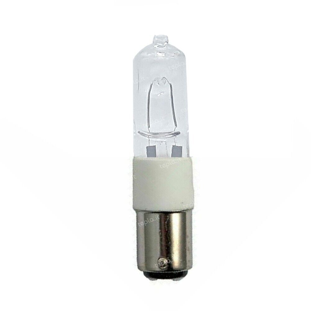 Lampadina Tubolare Alogena BA15D 100W Dimmerabile 17x67mm