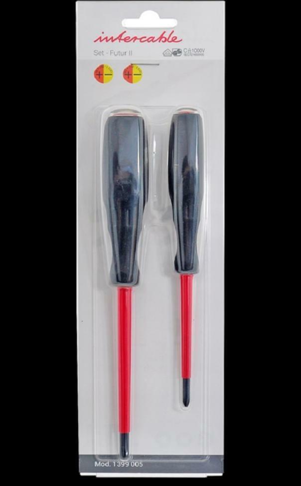 INTERCABLE CONFEZIONE DA 2 GIRAVITI LAMA PHILIPS 1399005