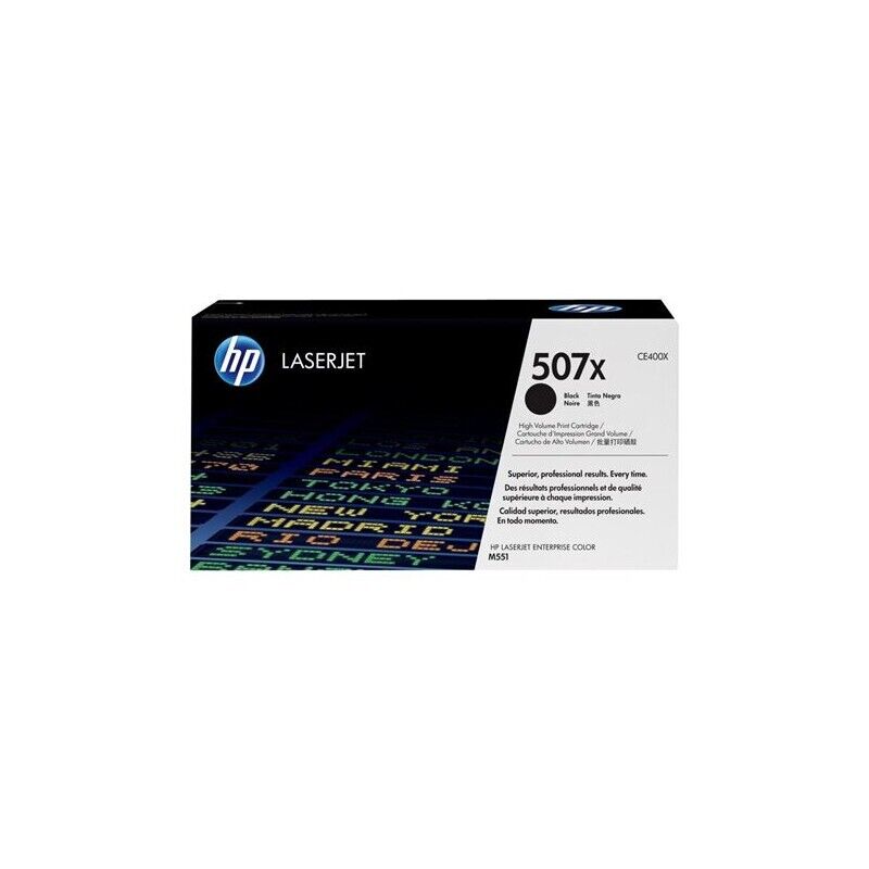 Hp CE400X nero alta capacità 507X toner originale per HP M551N, M551DN, M551XH C