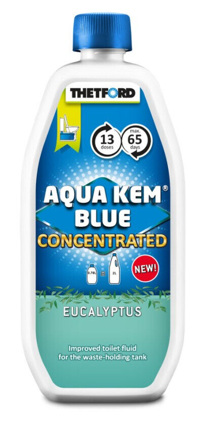 Additivo Sanitario Concentrato Eucalipto Wc Chimica Aqua Kem Blu 780ml Thetford