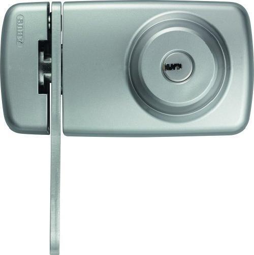 ABUS 532788 7035 S - Serratura aggiuntiva per porta, con cilindro e staffa di bl