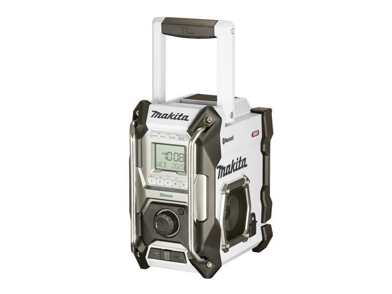 Makita MR002GZ01 Bluetooth da Lavoro Radio Bianco 240V & LI-ION Nudo Unità
