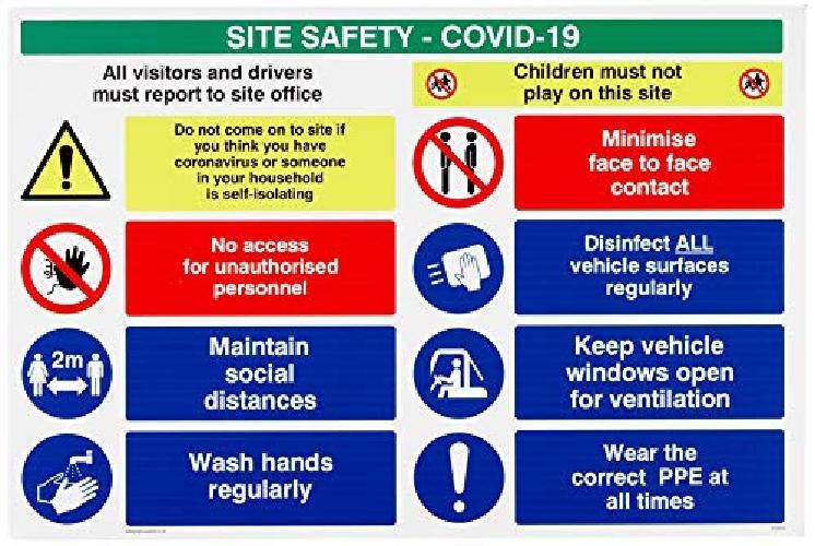Scheda di sicurezza del sito - Covid 19