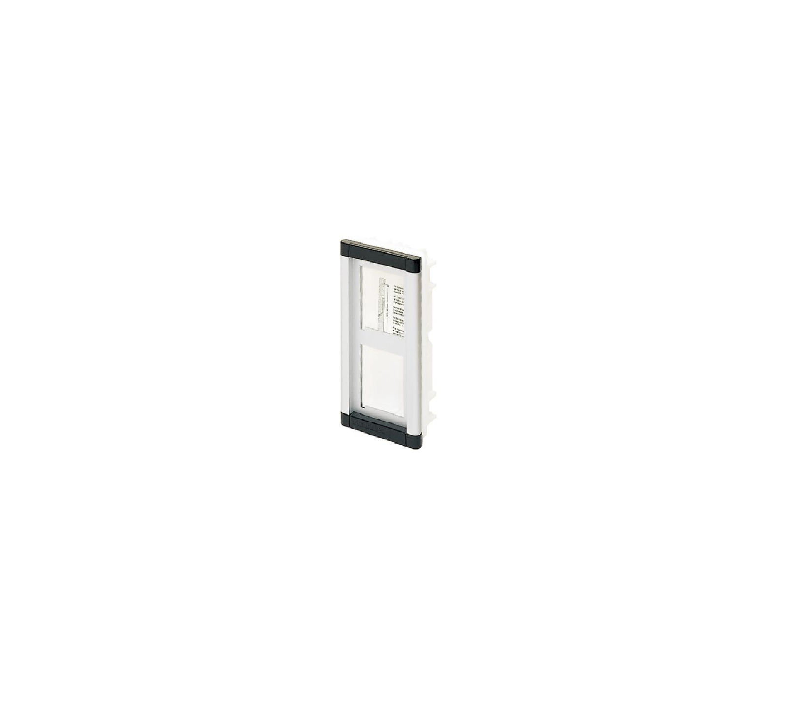 BTICINO TERRANEO 2252 Placca Portamoduli Tersystem 2 Moduli Alluminio