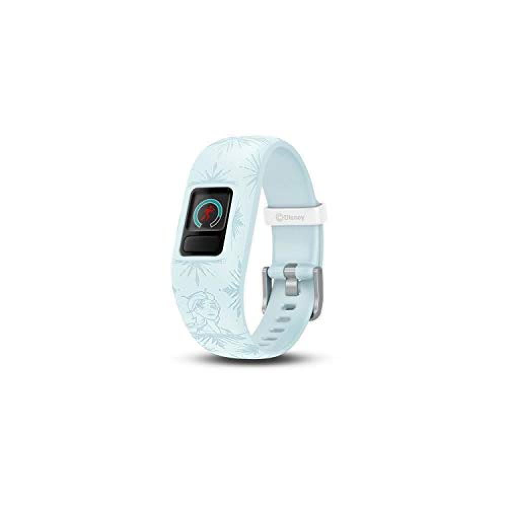 (TG. 6+ anni) Garmin Vivofit Jr2 Disney Frozen 2, 6+ Anni, Azzurro - NUOVO