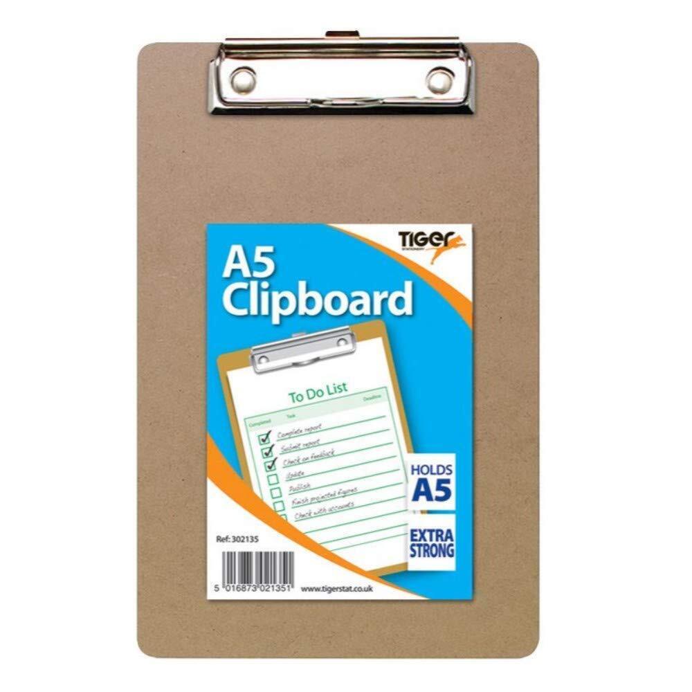 Tiger A5 MASONITE CLIPBOARD 1 A5