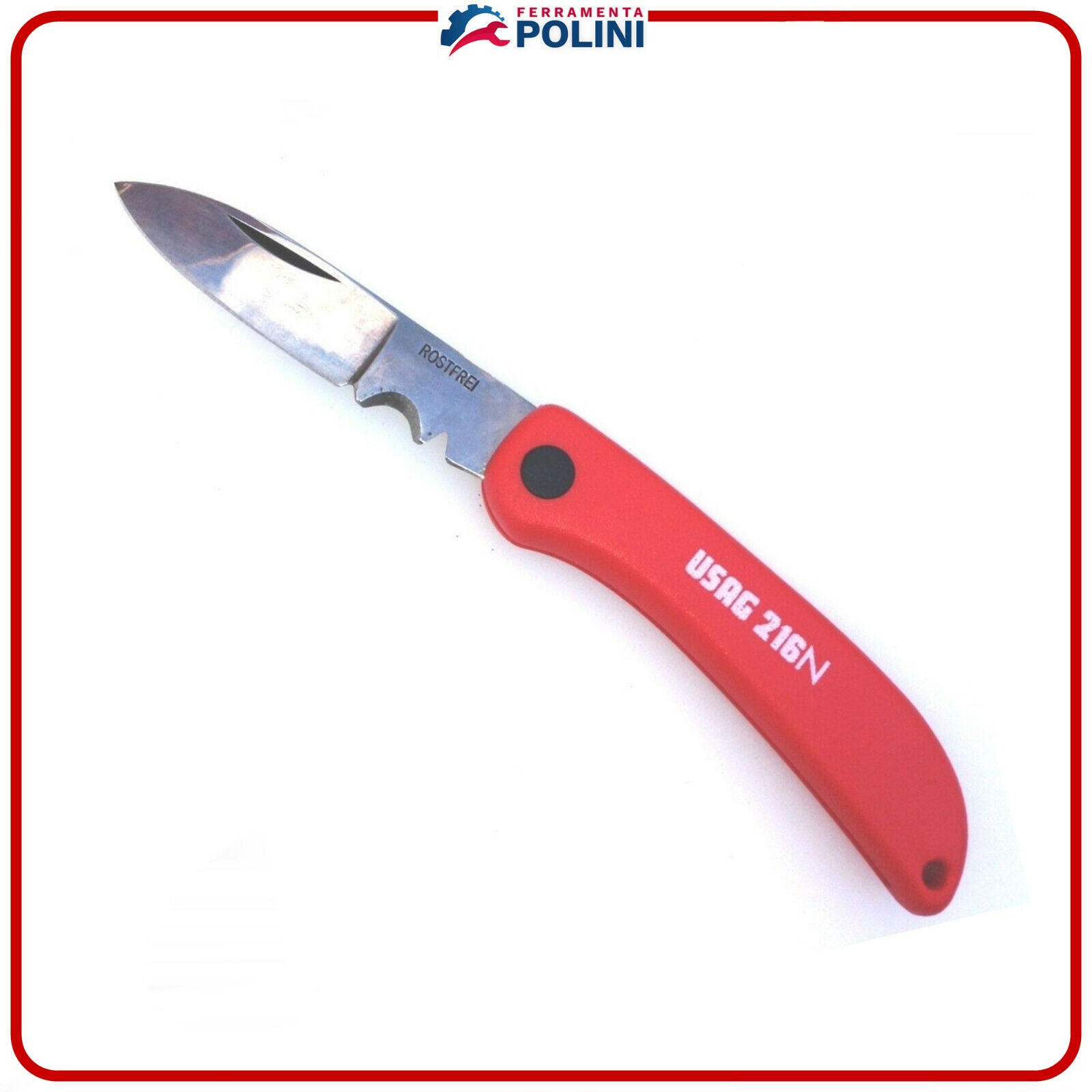 USAG 216 N COLTELLO PER ELETTRICISTI INOX SPELLAFILI U02160001
