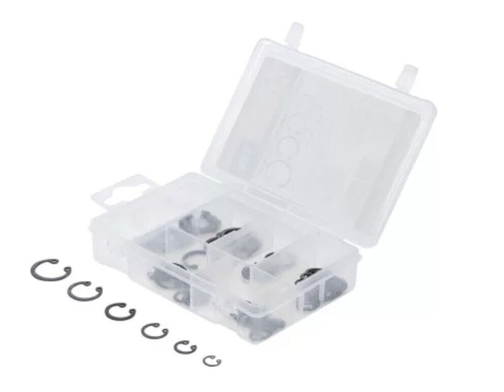 Cassetta 78 Circlips Interni Misura Assortiti Ø 8 - 19 M BGS Technic