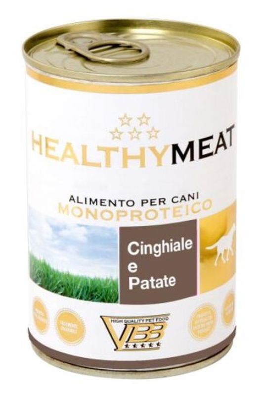 Healthy Meat Cane Patè Monoproteico 400gr Cinghiale e Patate