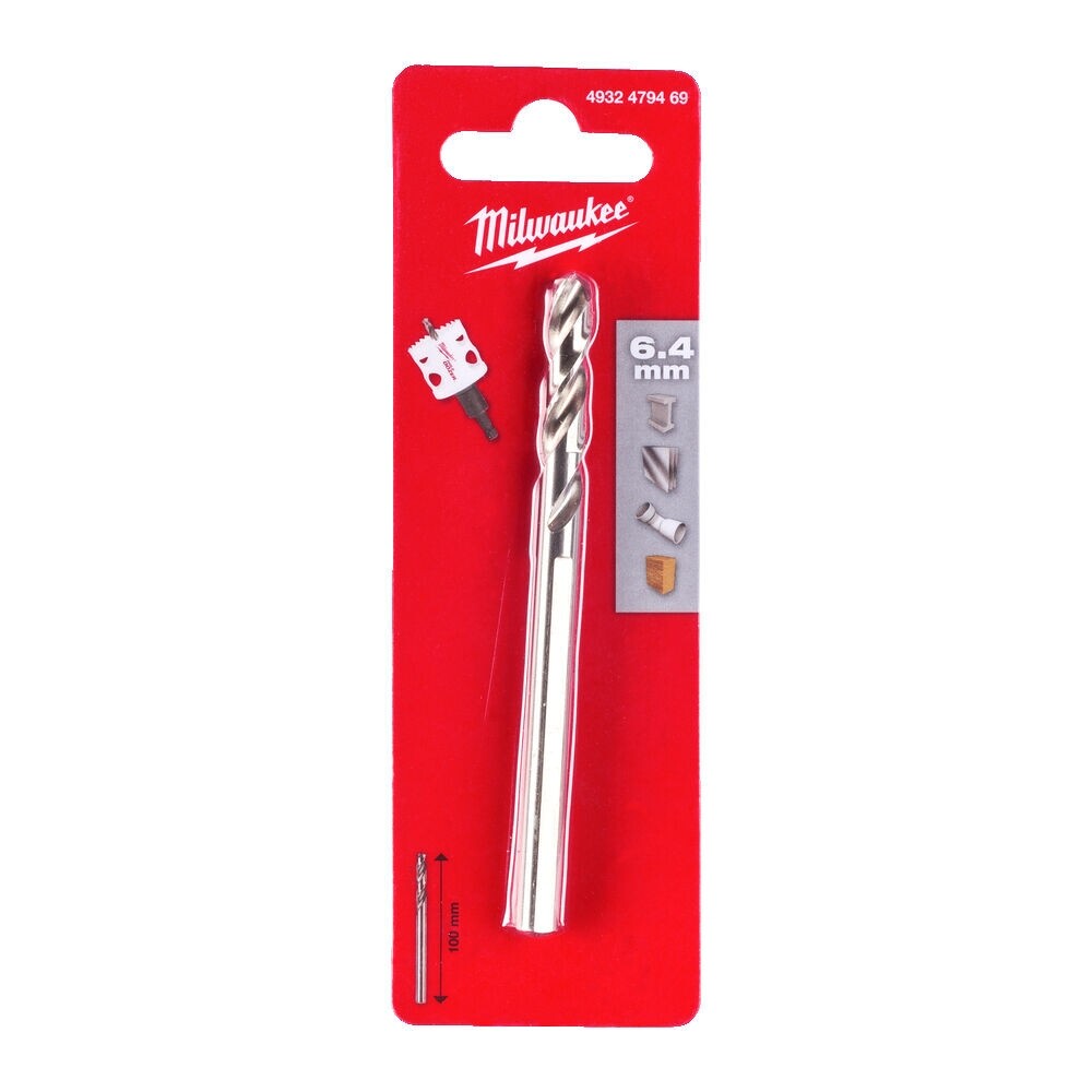 PUNTA PILOTA PER SEGHE A TAZZA HOLE DOZER HOLESAW PILOT DRILL BIT 6 X 100 MM