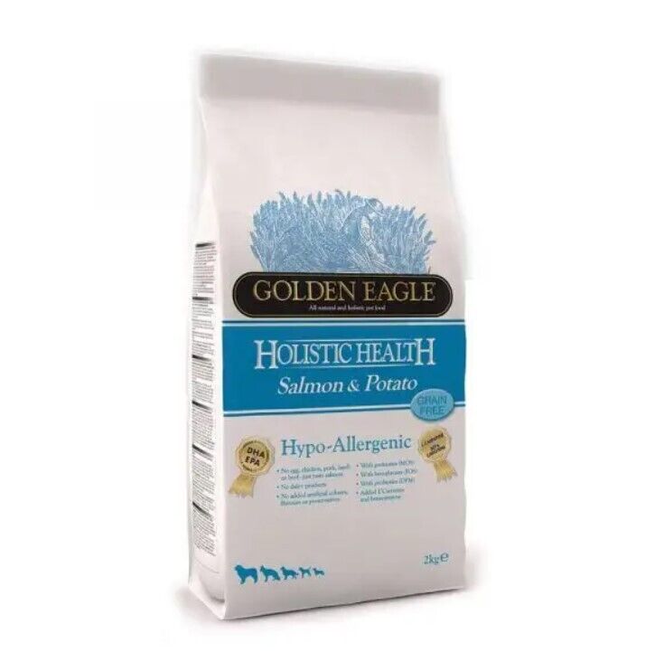 GOLDEN EAGLE HYPOALLERGENIC  SALMONE E PATATE 10 KG