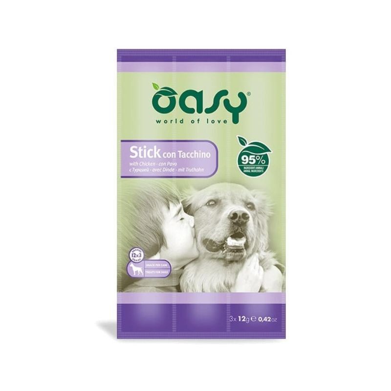 Oasy stick tacchino 3x12gr