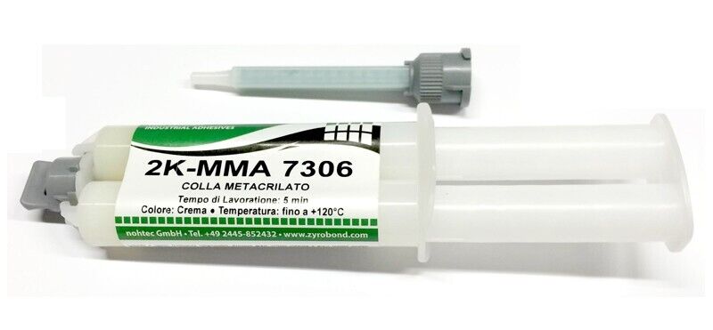 Adesivo bicomponente metacrilato 2K-MMA 7306 incollaggio difficile ZYROBOND