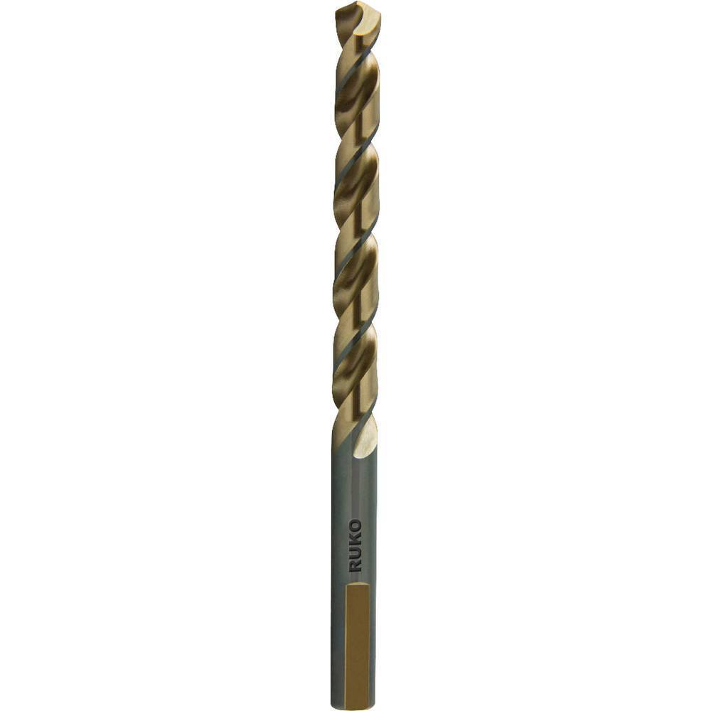 RUKO 228040 HSSE-Co 5 Punta a spirale 4 mm Lunghezza totale 75 mm DIN 338 1 pz.