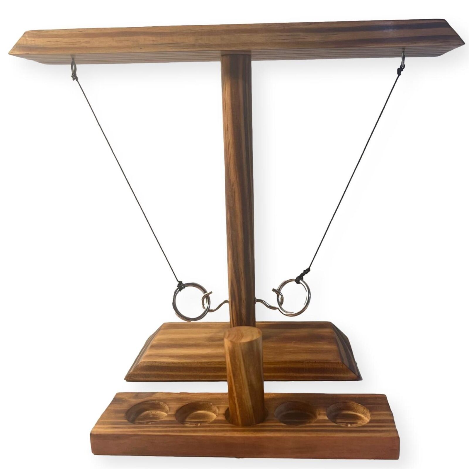 Wooden Ring Toss Game - Supplied fully assembled