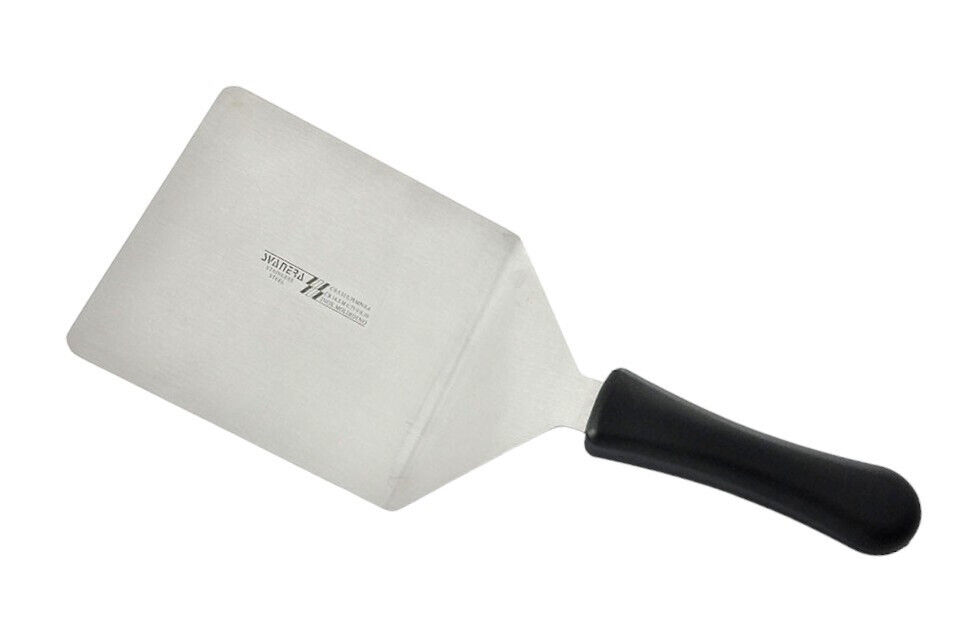 Svanera spatola semi flessibile per piastra, 19 cm manico nylon