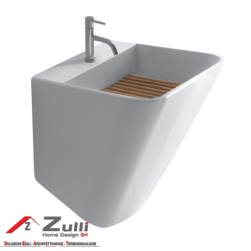 LAVABO LAVATOIO GALASSIA MEG11 55X47 BIANCO