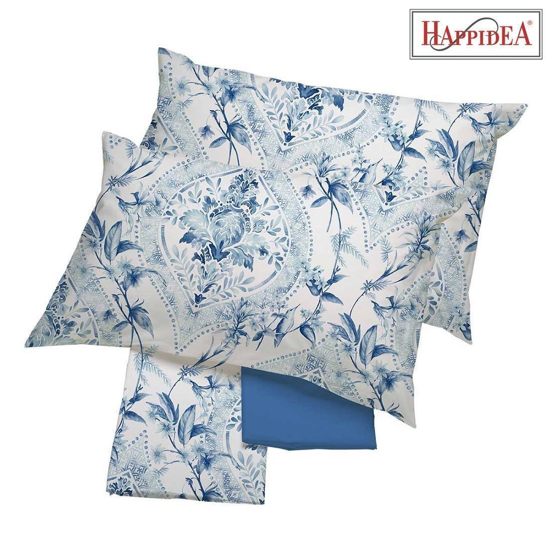 Lenzuola Happidea Lenzuola Matrimoniale Azur Blu Made In Italia