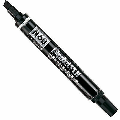 Marcatore Pentel Pen N60 Nero P.Scalpello